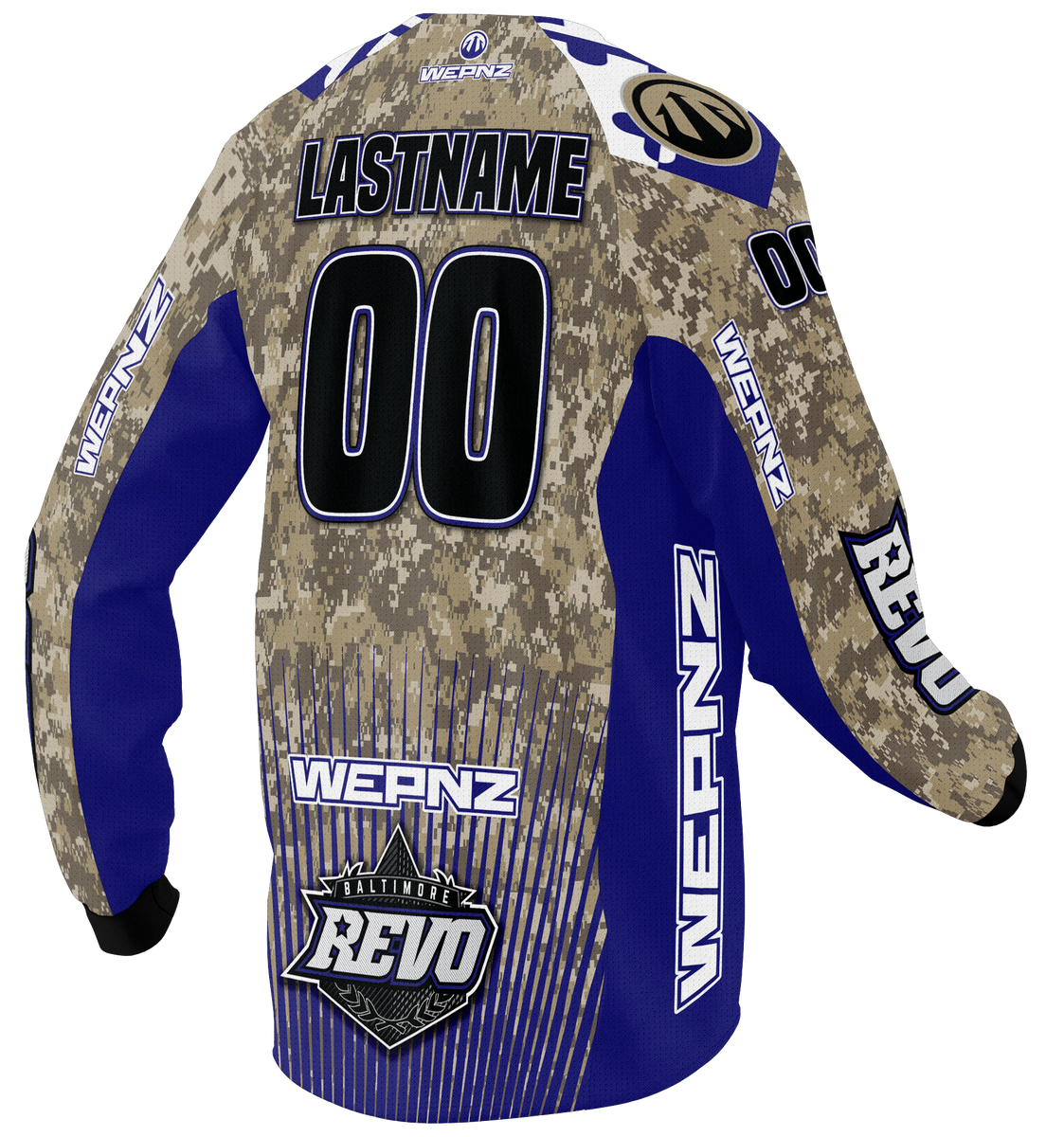 Baltimore Revo Atlantic City (Purple Digi) Jersey – Wepnz