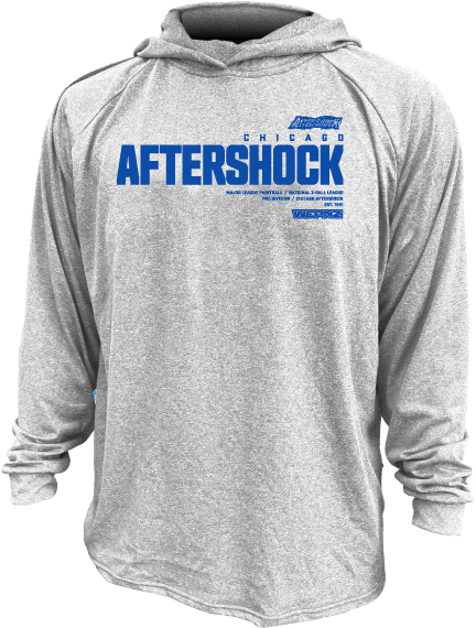 Aftershock Grey Team Gym Hoodie