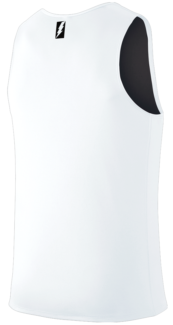 Aftershock White Tank Top