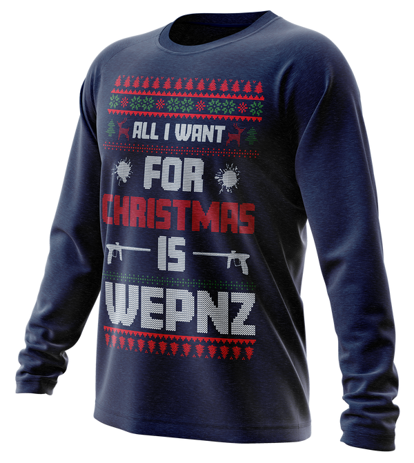 All I Want Is Wepnz Ugly Christmas Striker (Practice) Jersey