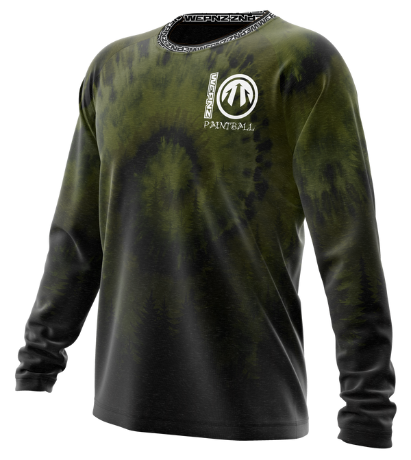 TyeDye Forest Olive Striker (Practice) Jersey