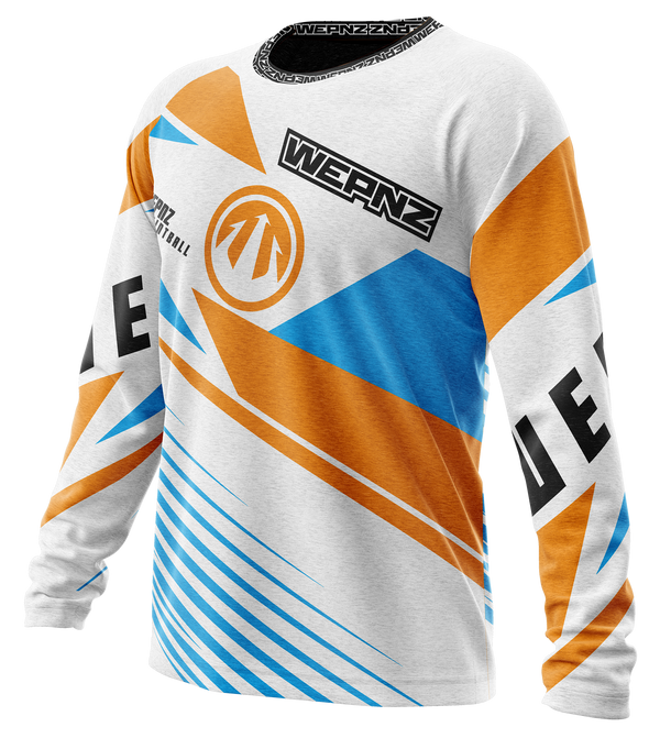 Moto Cyan Orange Striker (Practice) Jersey