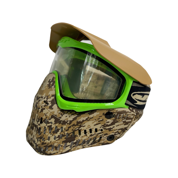 WEPNZ X JT PAINTBALL GOGGLE *SPECIAL EDITION* (w/ LIME GREEN FRAMES)